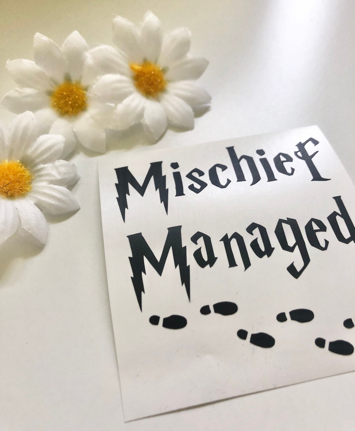 Mischief Managed Vinyl Decal Sticker