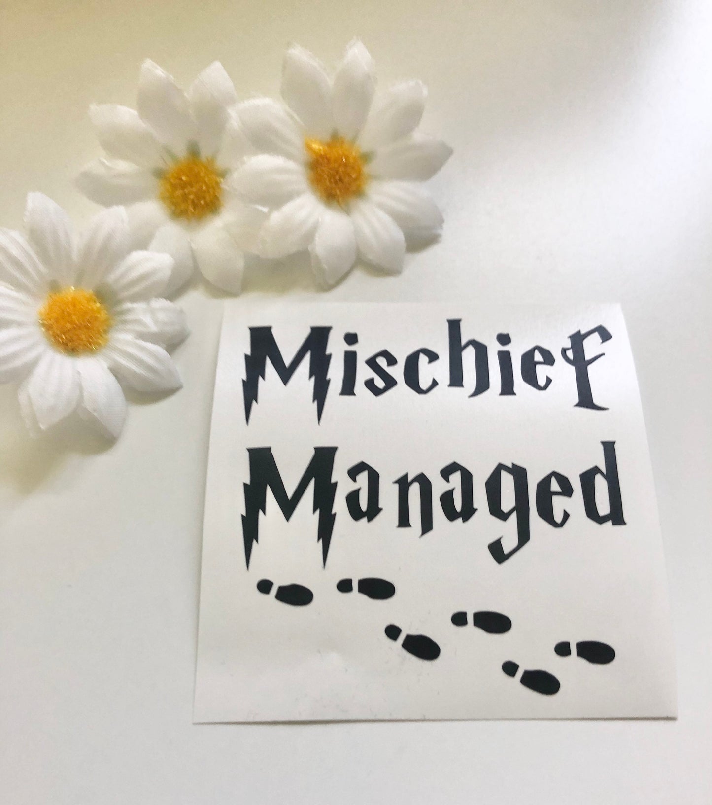 Mischief Managed Vinyl Decal Sticker